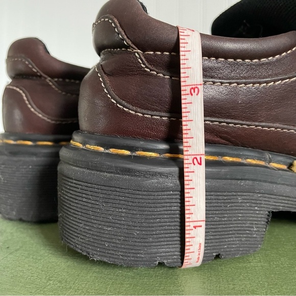 VTG *England* Dr. Martens Monk Strap Oxfords/Casual Shoes in Brown Leather #9288 - Picture 6 of 11